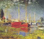 Claude Monet Sailboats at Argenteuil oil painting reproduction